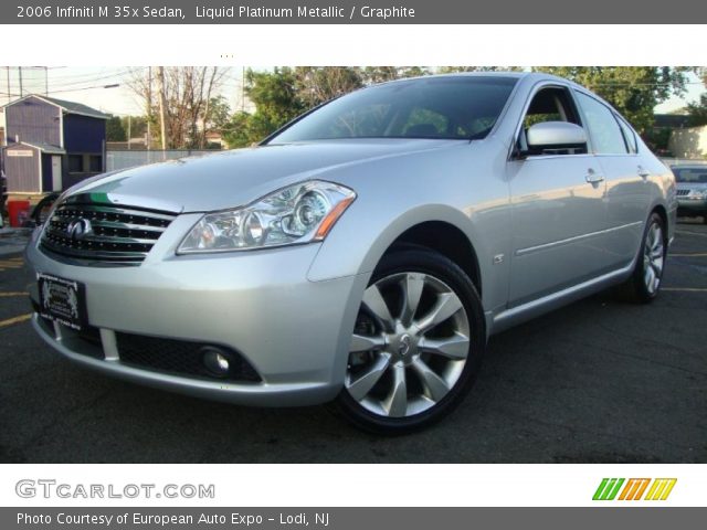 2006 Infiniti M 35x Sedan in Liquid Platinum Metallic
