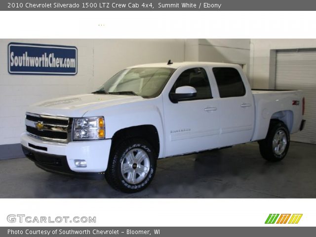 Summit White 2010 Chevrolet Silverado 1500 Ltz Crew Cab