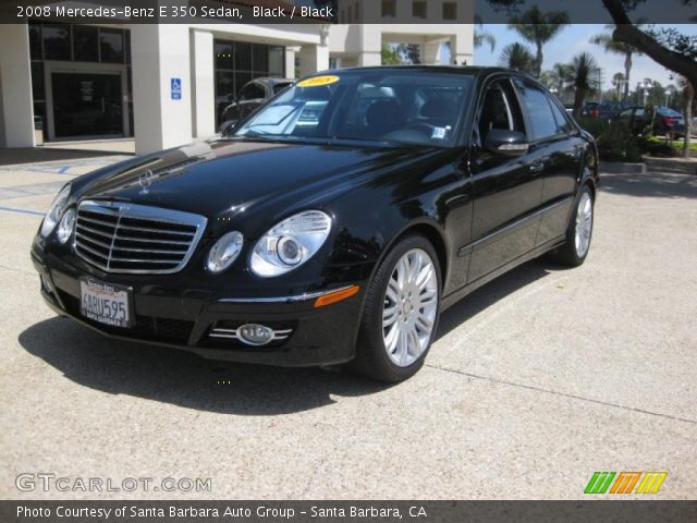 2008 Mercedes-Benz E 350 Sedan in Black