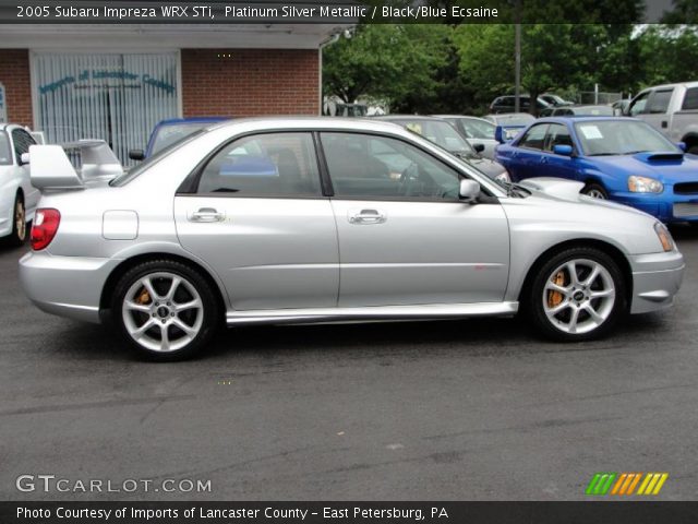 2005 Subaru Impreza WRX STi in Platinum Silver Metallic