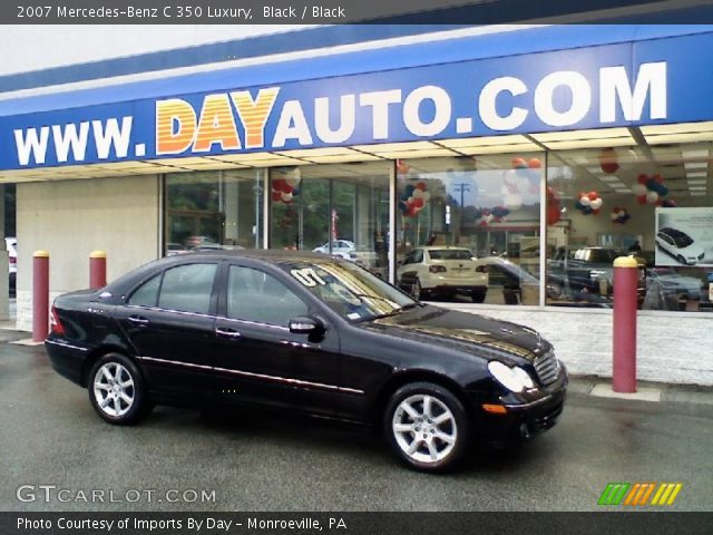 2007 Mercedes-Benz C 350 Luxury in Black