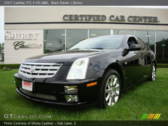 2007 Cadillac STS 4 V8 AWD in Black Raven