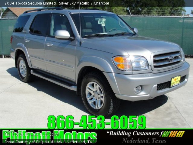 2004 Toyota Sequoia Limited in Silver Sky Metallic