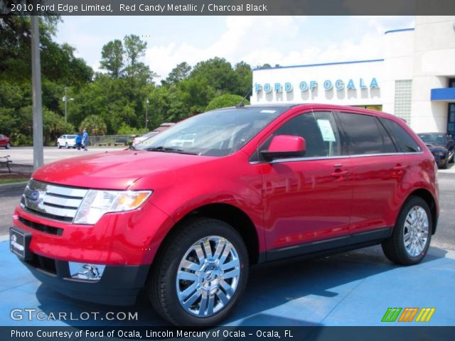 2010 Ford Edge Limited in Red Candy Metallic
