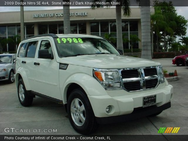 2009 Dodge Nitro SE 4x4 in Stone White