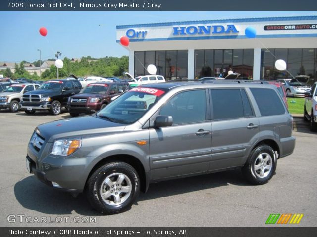 2008 Honda Pilot EX-L in Nimbus Gray Metallic