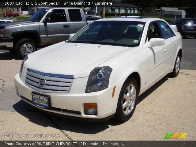 2007 Cadillac CTS Sport Sedan in White Diamond