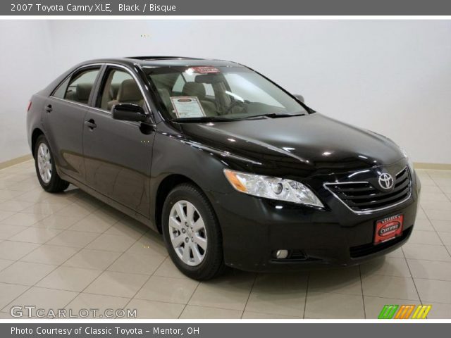 2007 Toyota Camry XLE in Black