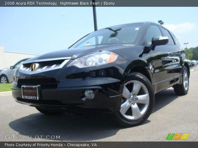 2008 Acura RDX Technology in Nighthawk Black Pearl