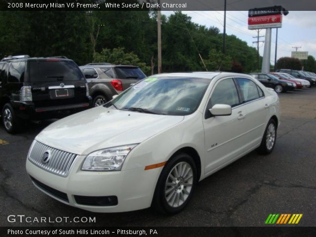 2008 Mercury Milan V6 Premier in White Suede