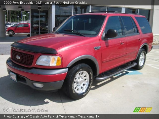 2000 Ford Expedition XLT in Laser Red