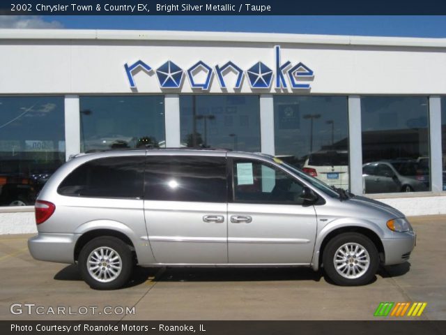 2002 Chrysler Town & Country EX in Bright Silver Metallic