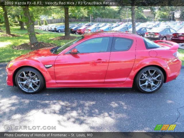 2009 Mazda RX-8 R3 in Velocity Red Mica