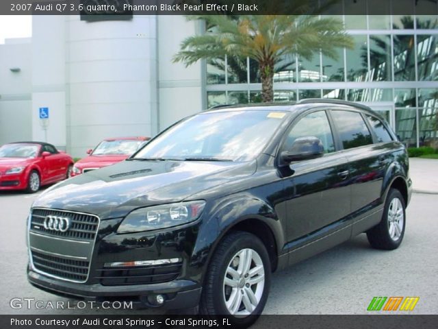 2007 Audi Q7 3.6 quattro in Phantom Black Pearl Effect