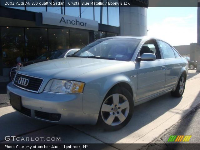 2002 Audi A6 3.0 quattro Sedan in Crystal Blue Metallic