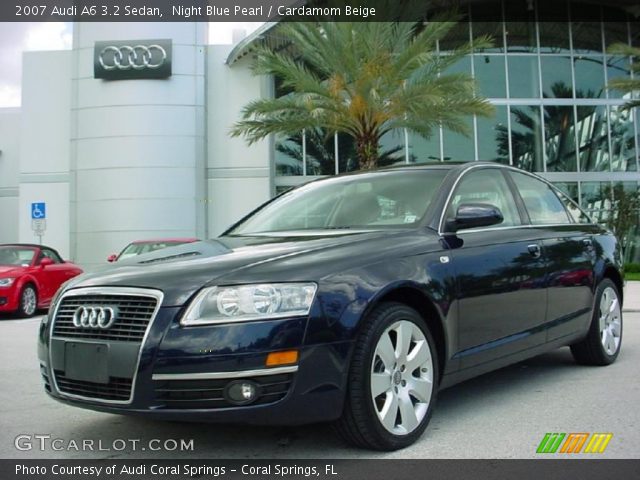 2007 Audi A6 3.2 Sedan in Night Blue Pearl