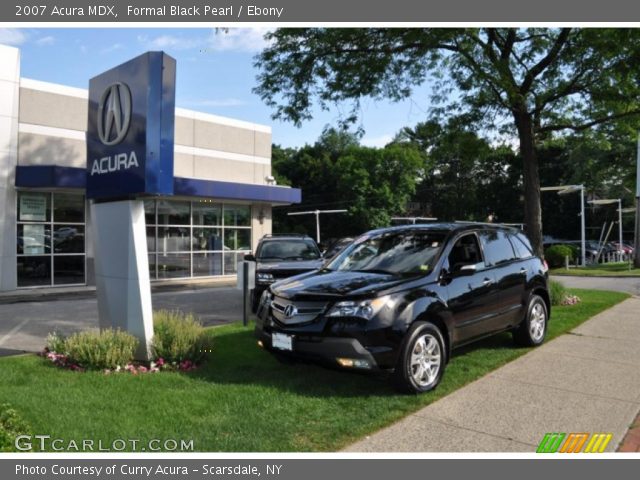 2007 Acura MDX  in Formal Black Pearl