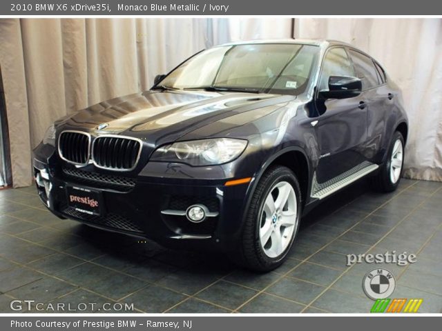 2010 BMW X6 xDrive35i in Monaco Blue Metallic