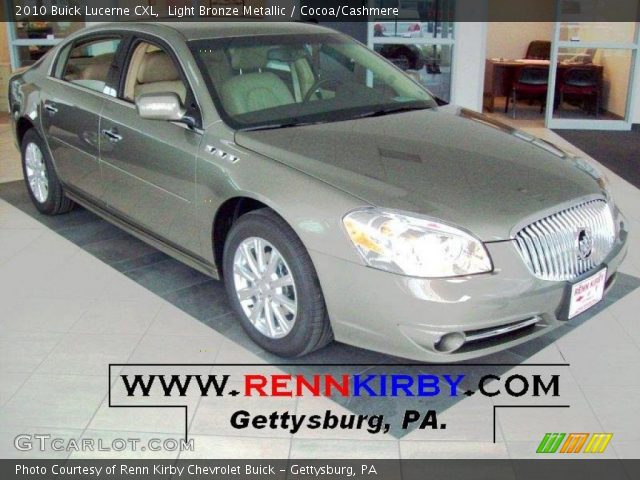 2010 Buick Lucerne CXL in Light Bronze Metallic
