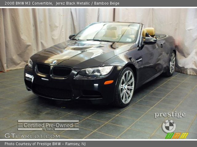 2008 BMW M3 Convertible in Jerez Black Metallic
