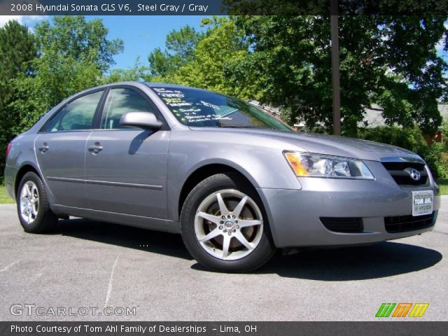 2008 Hyundai Sonata GLS V6 in Steel Gray