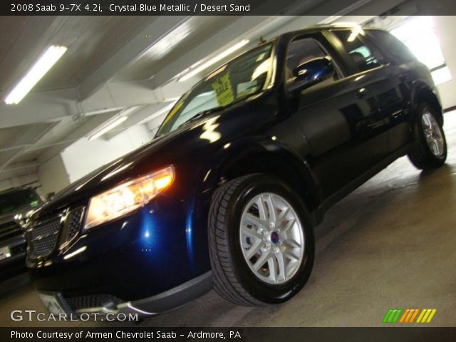 2008 Saab 9-7X 4.2i in Crystal Blue Metallic