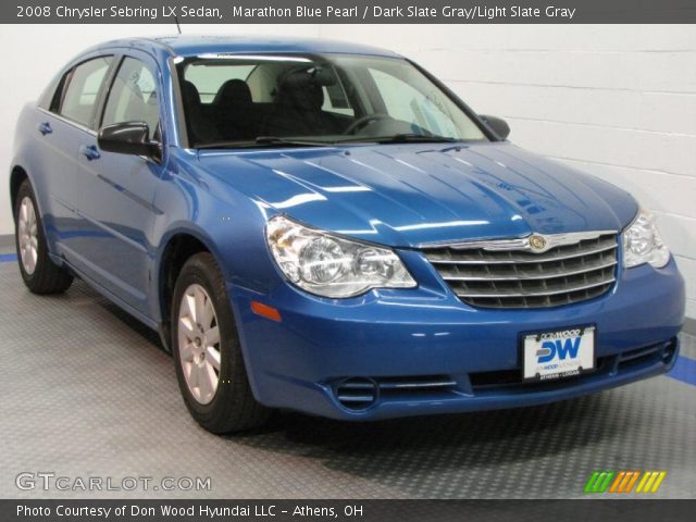 2008 Chrysler Sebring LX Sedan in Marathon Blue Pearl