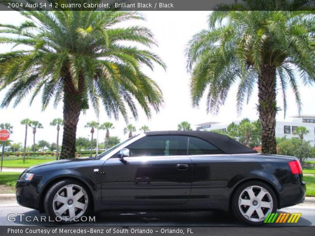 2004 Audi S4 4.2 quattro Cabriolet in Brilliant Black