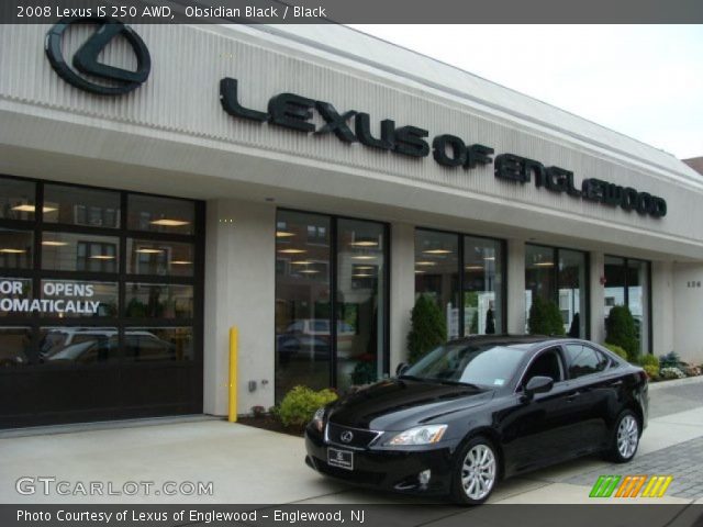 2008 Lexus IS 250 AWD in Obsidian Black