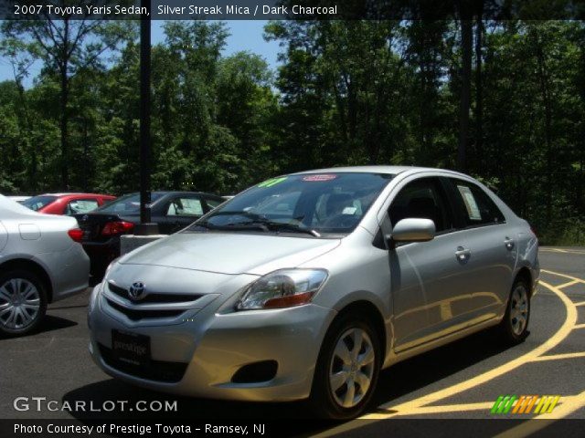 2007 Toyota Yaris Sedan in Silver Streak Mica