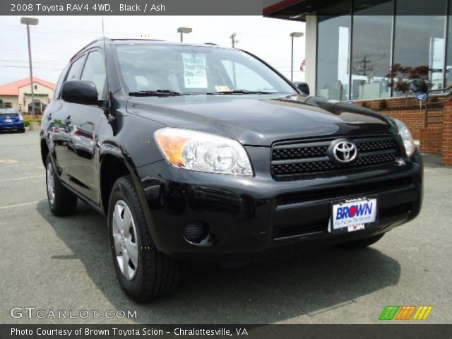2008 Toyota RAV4 4WD in Black