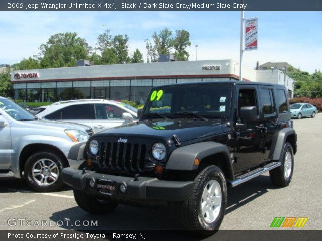 2009 Jeep Wrangler Unlimited X 4x4 in Black