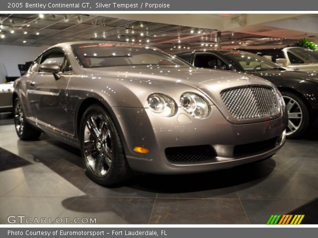 2005 Bentley Continental GT  in Silver Tempest