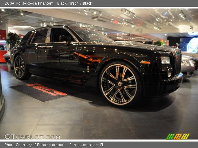 2004 Rolls-Royce Phantom  in Black Kirsch