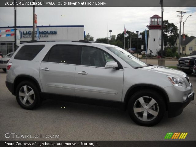 2010 GMC Acadia SLT AWD in Quicksilver Metallic