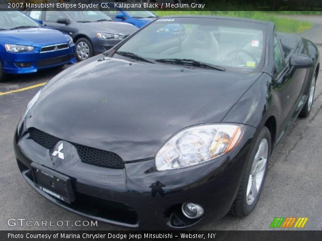 2007 Mitsubishi Eclipse Spyder GS in Kalapana Black