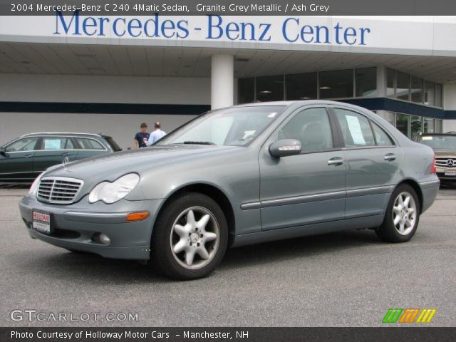 2004 Mercedes-Benz C 240 4Matic Sedan in Granite Grey Metallic