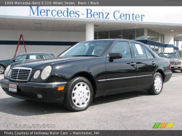 1999 Mercedes-Benz E 320 4Matic Sedan in Black
