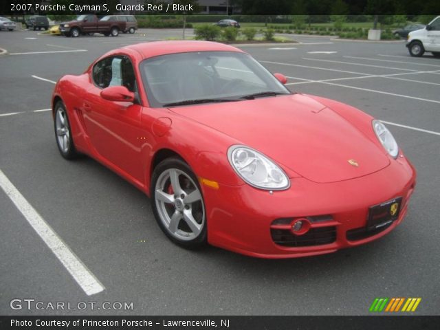 2007 Porsche Cayman S in Guards Red