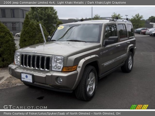 2006 Jeep Commander Limited 4x4 in Light Khaki Metallic