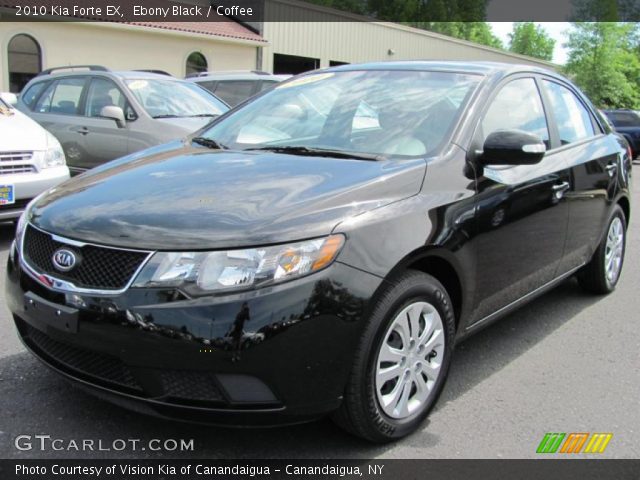 2010 Kia Forte EX in Ebony Black