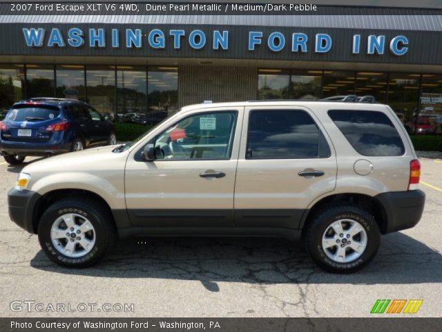 2007 Ford Escape XLT V6 4WD in Dune Pearl Metallic