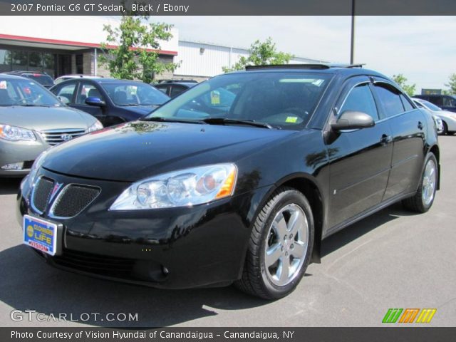 2007 Pontiac G6 GT Sedan in Black