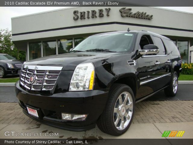 2010 Cadillac Escalade ESV Premium AWD in Black Raven