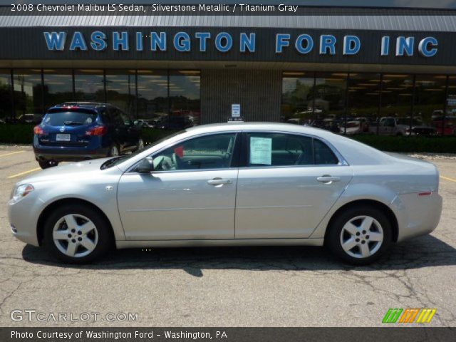 2008 Chevrolet Malibu LS Sedan in Silverstone Metallic