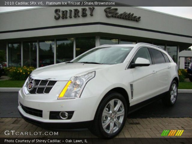2010 Cadillac SRX V6 in Platinum Ice Tricoat