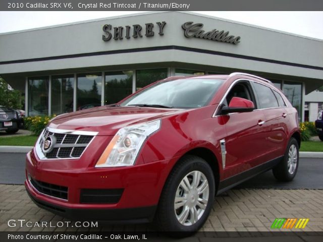 2010 Cadillac SRX V6 in Crystal Red Tintcoat