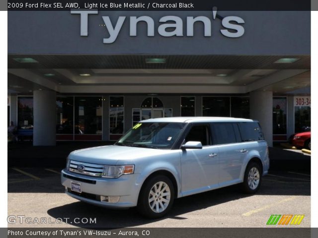 2009 Ford Flex SEL AWD in Light Ice Blue Metallic