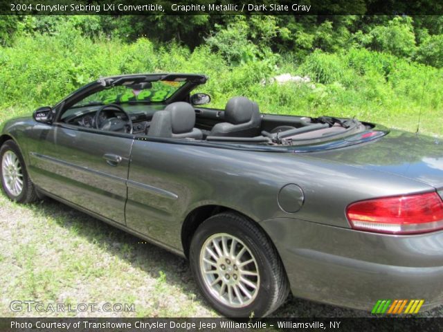 2004 Chrysler Sebring LXi Convertible in Graphite Metallic