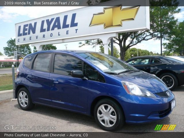 2009 Honda Fit  in Blue Sensation Pearl